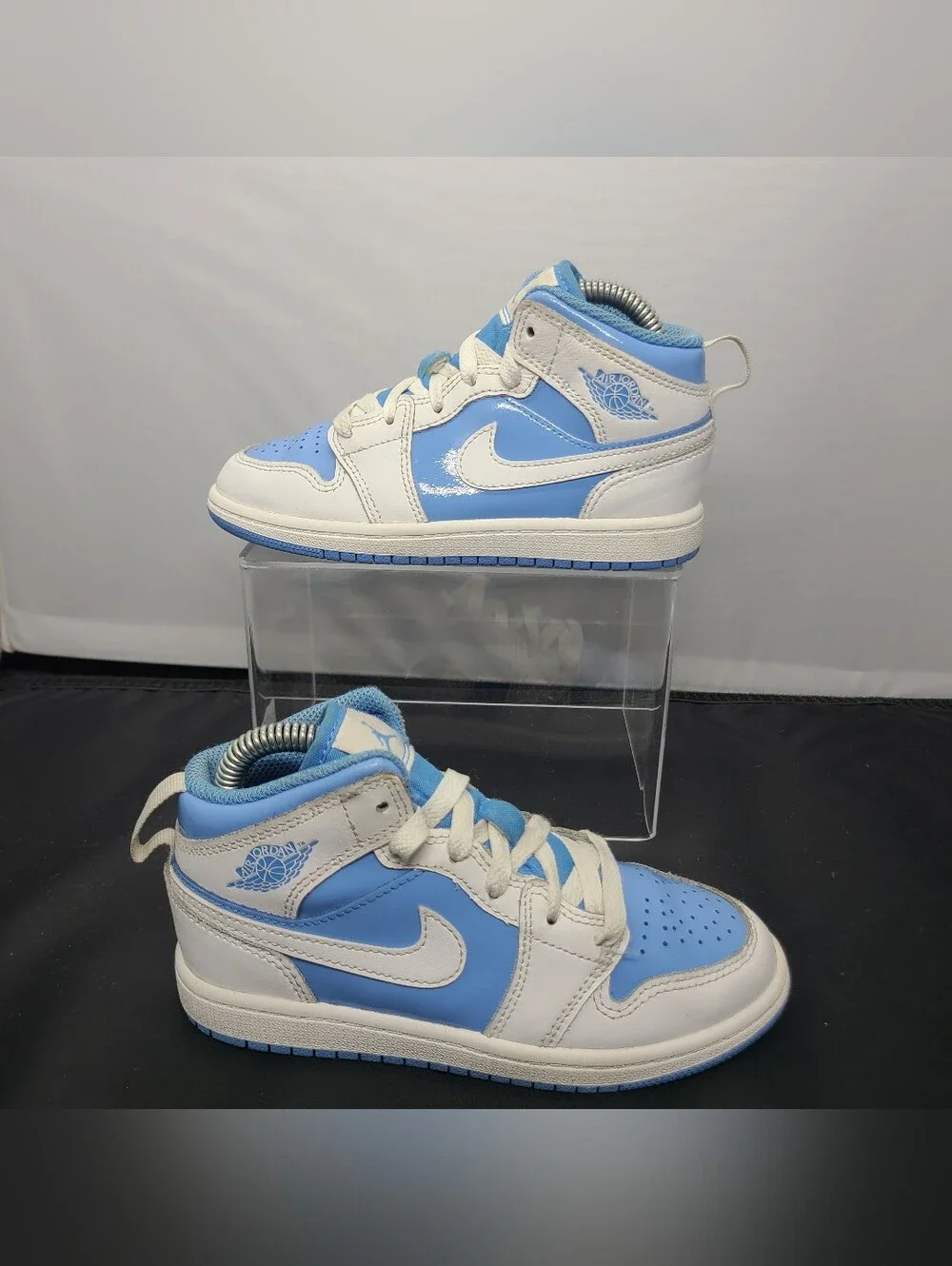 Nike Air Jordan 1 Mid SE GS Legend Blue White FZ3932-114 Kid's size 13C